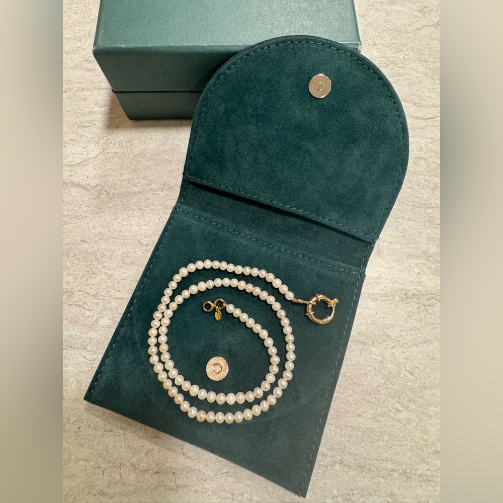 Aurate Pearl Aura Beaded Necklace